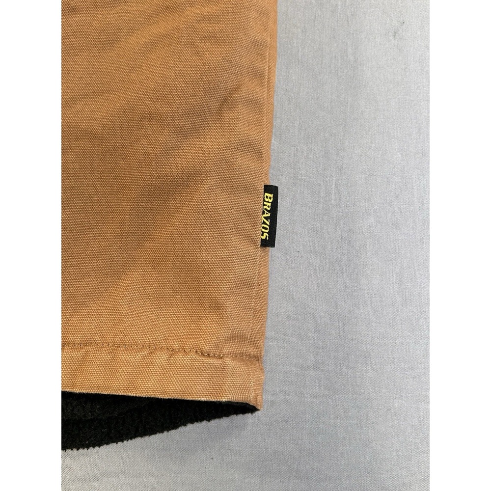 Brazos Men's Sherpa Lined Canvas Work Vest Men's XL - Picture 4 of 10
